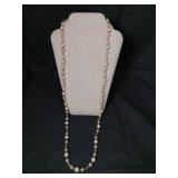 Classic Pearl and Crystal Beaded Necklace