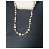 Classic Pearl and Crystal Beaded Necklace