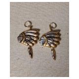 Holiday Charm Collection - Bells, Wreaths and Native American Headdress