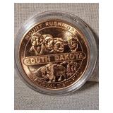 Mount Rushmore South Dakota National Memorial Bronze Medal