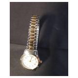 Two-Tone Easy Read Quartz Watch