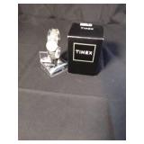 Timex Silver-Tone Ladies Watch with Expansion Band