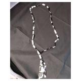 Mid-Century Modern Jewelry Set with Geometric Silver Necklace