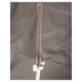 Grandma Charm Necklace with Birthstone Accents