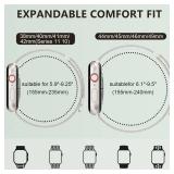 MARGE PLUS Compatible with Apple Watch Band 38mm 40mm 41mm 42mm 44mm 45mm 46mm 49mm Women Men, Stainless Steel Mesh Loop Magnetic Clasp Replacement for iWatch Series 11 10 9 8 7 6 5 4 SE3 SE2 Ultra 3