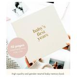 Lamare Baby First Year Book â Baby Memory Book for Girls & Boys - Baby Milestone Book from Pregnancy to Childhood â Cute Baby Book Keepsake Gift