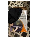 EcoNour Car Window Screens for Camping (Pack of 2) | 100% Protection from Bugs, UV and Mosquito Net | Breathable Mesh Baby Window Covers for Privacy Blackout (Medium 38\"x20\") | Car Window Accessorie