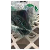 Bamboo Toothbrush Holder for Bathrooms, 3 Slots Toothbrush and Toothpaste Holder Bathroom Counter Organizer for Electric Toothbrushes, Floss, Razors - Black