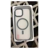 Miracase Magnetic for iPhone 15 Case (Compatible with MagSafe)ï¼with 2X Screen Protectorsï¼ Military-Grade Protection, Anti-Fingerprint Translucent Matte Phone Cover for iPhone 15 6.1 inch, Gr