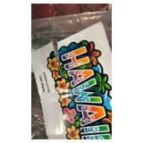 USA States Hawaii Sticker American States Vinyl Decal for Wall, Laptop, Truck, car Bumper Sticker 5 inches â¦ RIPPED IN FLOWERS