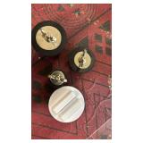 Aienxn 4PCS 3 Sizes (1 inch, 1.5 inch, 2 inch) Rubber Skimmer Plugs and 1PCS 1.5\" Threaded Pool Return Plug for Inground, Above Ground, Winter Pool