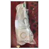 [Upgrade Secure Lock] for Beats Powerbeats Pro 2 2025 Case Cover with Cleaner Kit, AGENTNANO Clear TPU Shockproof Protective Cover with Beats Powerbeats Pro 2 Charging Case with Carabiner-Clear