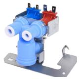 BlueStars Ultra Durable WR57X10032 WR57X33326 Refrigerator Water Valve Dual Solenoid Valve - Compatible with G.E Refrigerators - Replaces AP3192626 WR57X10040 AP3672839 PS901314