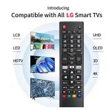 for LG Smart TV Remote Control Replacement,Universal for All LG OLED 3D Thinq TVs for AKB75095307 AKB75375604 AKB74915305 AK75675304 AKB76040302 AKB76037601 AKB75675313 with Battery