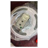 Primevolve Portable Oscillating Standing Fan,Rechargeable Battery Operated USB Floor Table Desk Fan with Remote, Bedroom Camping Travel Fans White 7.7\"