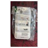 IAIYOXI Puffer Case for iPhone 15 Plus 6.7 Inch with Sports Shoes Brand Design, Sneakers Shoe Phone Case, Ins Off White Label, Soft Silicone Shockproof Puffy Cover (iPhone 15 Plus, White)