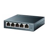 TP-Link TL-SG105, 5 Port Gigabit Unmanaged Ethernet Switch, Network Hub, Ethernet Splitter, Plug & Play, Fanless Metal Design, Shielded Ports, Traffic Optimization