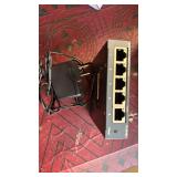 TP-Link TL-SG105, 5 Port Gigabit Unmanaged Ethernet Switch, Network Hub, Ethernet Splitter, Plug & Play, Fanless Metal Design, Shielded Ports, Traffic Optimization