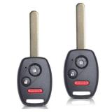 MechanMagic Key Fob Remote Replacement Fits Honda CR-V 2007 2008 2009 2010-2013/CR-Z 2011- 2014 2015/Fit/Insight/Accord Coupe/Crosstour MLBHLIK-1T Keyless Entry Remote Control 35111-SWA-306