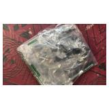 PATIKIL 5 Inch Lamp Harp Kit with Finial, 2 Set Detachable Lamp Shade Bracket Holder, DIY Lighting Accessories for Table Lamps Floor Lamps, Black