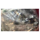 PATIKIL 5 Inch Lamp Harp Kit with Finial, 2 Set Detachable Lamp Shade Bracket Holder, DIY Lighting Accessories for Table Lamps Floor Lamps, Black