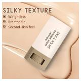 2Pcs Foundation Stick Beauty Balm Serum Boosted Skin Tint, Solid Tinted Moisturizing Serum Contour Stick Foundation Face for Women, Hydrates, Natural Finish Makeup (#2, 2)