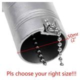 NRC&XRC 2INCH(50mm) Boat Water Deck Fill/Filler with Keyless Cap Marine 316 Stainless Steel Hardware for Boat Yacht Caravan