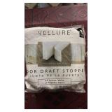 VellureÂ® door draft stoppers for bottom of door - NEW premium door sweep / door seal strip (save energy â installs quickly and easily) door weather stripping, ideal for keeping out cold (1x39\