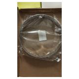 HARFINGTON Stainless Steel Tarts Rings 6.3\" Perforated Metal Circle Baking Dessert Mousse Round Cake Ring Non Stick for Home Kitchen Food Cheese Making Tool