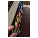 Cats Cradle String Finger String Toy Supplies Rainbow Color Cats Cradle String Game Chinese Finger Stretchy Strings Fidget Toys Executive Desk Toys, 165 cm Length