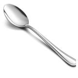Teaspoon Set E-far 6.7 Inch Stainless Steel Spoons for Kitchen or Restaurant, Non-toxic & Mirror Polished, Easy to Clean & Dishwasher Safe