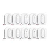 X-Sense Smoke Detector Carbon Monoxide Detector Combo Hardwired with Voice Location, Hardwired Interconnected Smoke and Carbon Monoxide Detector, Model XP02-AR, 10-Pack