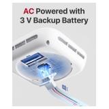 X-Sense Smoke Detector Carbon Monoxide Detector Combo Hardwired with Voice Location, Hardwired Interconnected Smoke and Carbon Monoxide Detector, Model XP02-AR, 10-Pack