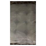 Empty 12 Pack Clear Plastic Storage Favor Jars Wide-mouth Plastic Containers with Lids for Beauty Products, DIY Making or Others (4 oz, White)