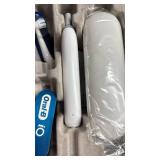 Oral-B iO Deep Clean Rechargeable Electric Powered Toothbrush, White with iO Series 3 Limited, 2 Brush Heads and Travel Case - Pressure Sensor to Protect Gums - 3 Cleaning Settings - 2 Minute Timer
