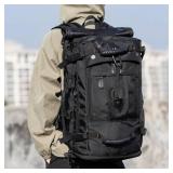 YOUMIAN Travel Backpack Carry On Backpack Durable Convertible Duffle Bag Fit for 15.6 Inch Laptop for Men and Women hiking airplane shoes bag extendable three way uses multiple