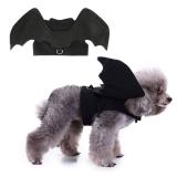 Rypet Dog Halloween Costume, Halloween Bat Wings Pet Costumes for Dogs Cats Halloween Party Large
