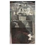 Under Armour Unisex-Adult Essential Low Socks 6 Pack, (002) Black/Black/Halo Gray, X-Large