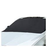 Simpeak Sun Protector for Car Windshield, (82 x 47 inches) Automotive Exterior Accessories Windshield Cover Snow Ice Hail Protector Car Cover Oxford Fabric Heat & Sag-Proof Windshield Frost Cover