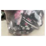 Aqua Eve Womens Plus Size One Piece Swimsuit- Tummy Control Bathing Suit Full Coverage Swimwear Purple Floral 14W