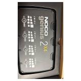 NOCO GENIUS2X4: 8A 4-Bank Smart Battery Charger (2A/Bank) - 6V/12V Automatic Maintainer, Trickle Charger & Desulfator with Overcharge Protection & Temperature Compensation â For Lead-Acid & Lithi