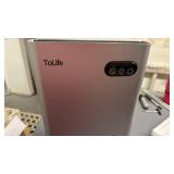 ToLife Dehumidifiers for Home 95 OZ Water Tank, 1000 sq.ft Dehumidifier for Basement Bedroom Bathroom with Auto Shut Off 7 Colors LED Light, Silver