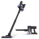 Coolwill Cordless Vacuum Cleaner, 4-in-1 Vacuum Cleaners for Home, Handheld Vacuum Cleaner with 40 mins Runtime, Stick Vacuum for Apartment, Carpet, Black 1 Battery MAY BE MISSING PARTS