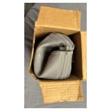 Redfly 2 Pack Silicone Air Fryer Liners, Square Reusable Non-Stick Basket Inserts for 4-5 QT Air Fryers, Dishwasher Safe Parchment Paper Replacement Accessories Gray & Gray