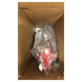 CO-Z Manual Citrus Juicer, Professional Orange and Lemon Juice Maker, Easy to Clean, Red