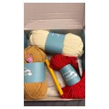 CrochetBox Crochet Kit for Beginner, Dog and Owl Learn How to Crochet Stuffed Animals Gift for Adults and Kids(12+), Knitting Set with Yarn Hook Stitch-by-Stitch Video Tutorial