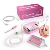 Picmondoo - E-Painter for Diamond Painting - Wireless Diamond Painting Pen with Vacuum Pump with Accessories for Setting AB Stones Without Wax - Diamond Painting Pen (E-Painter (Pink))