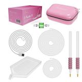 Picmondoo - E-Painter for Diamond Painting - Wireless Diamond Painting Pen with Vacuum Pump with Accessories for Setting AB Stones Without Wax - Diamond Painting Pen (E-Painter (Pink))