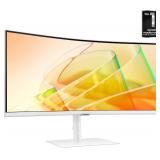 Retails for $400! SAMSUNG 34 ViewFinity (S65TC) Series Ultra-WQHD 1000R Curved Computer Monitor, HDR10, 100Hz, AMD FreeSync, Thunderbolt 4, Height Adjustable Stand, Built-in Speakers, Eye Care, LS34C6