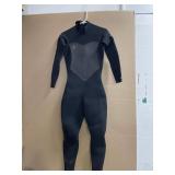 Retails $360! Body Glove EOS 4/3mm 7/8 Size Back-Zip Women s Fullsuit - Black